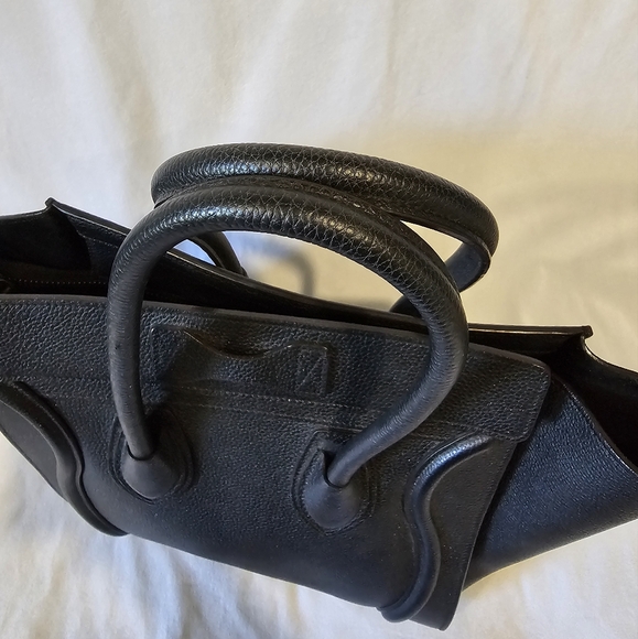 CELINE Micro luggage bag drummed calfskin - Picture 7 of 11